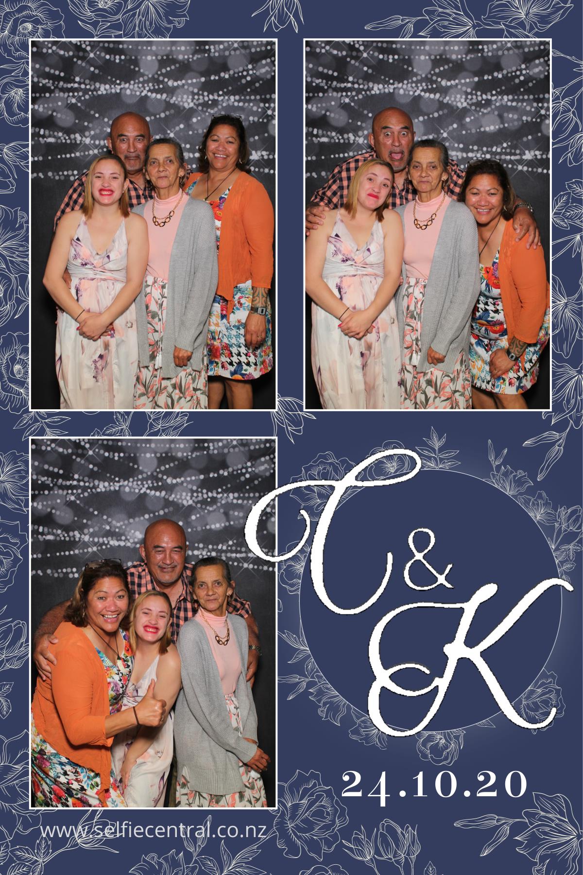 Christopher & Kataraina's wedding | View more photos from the event at gallery.photobooth.co.nz/u/SelfieCentral/Christopher-Katarainas-wedding